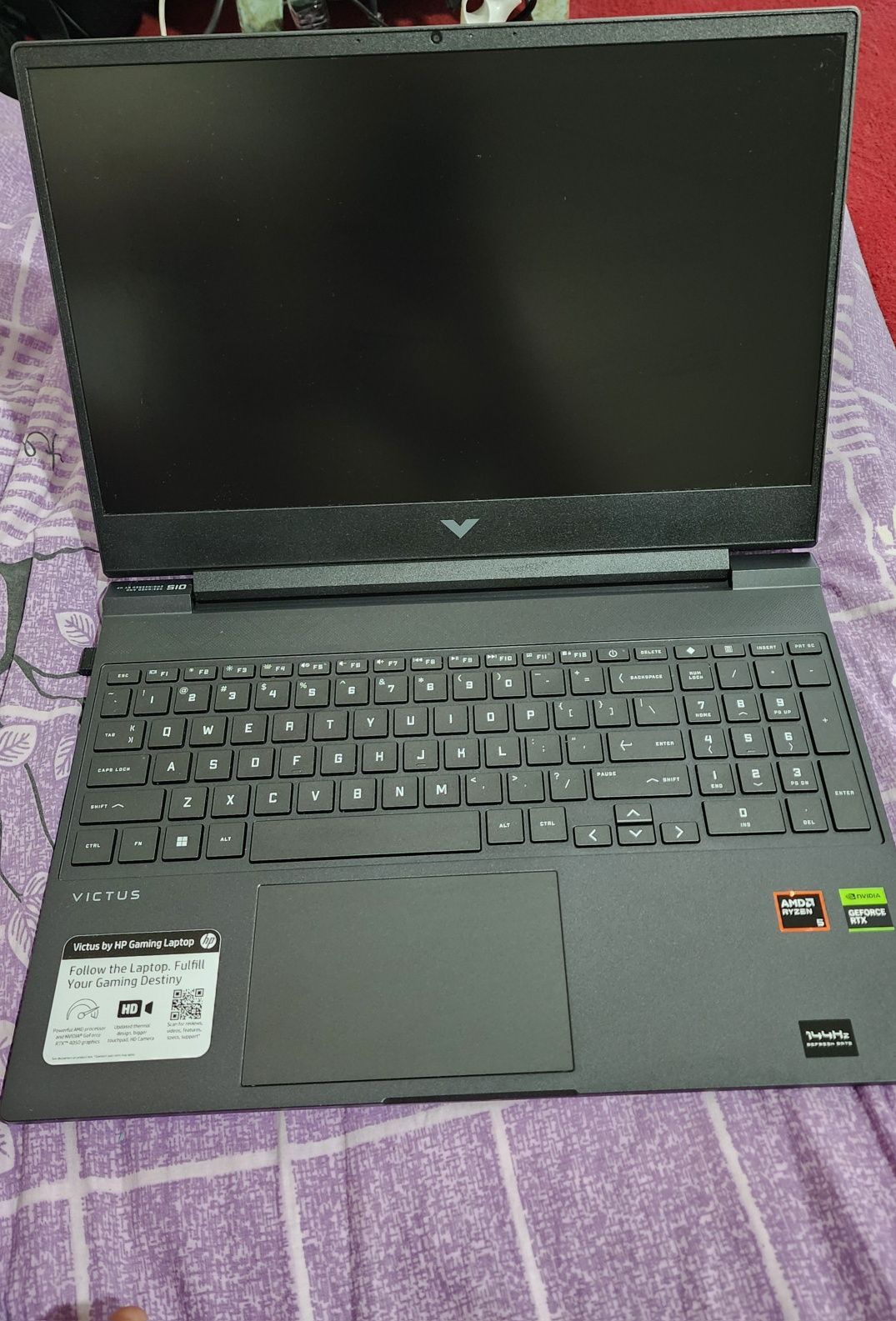 Ноутбук почти новый Viktus by Hp Gaming Laptop 15 fb 2082