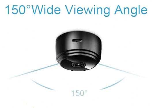 Мини камера за у дома wifi лесна инсталация