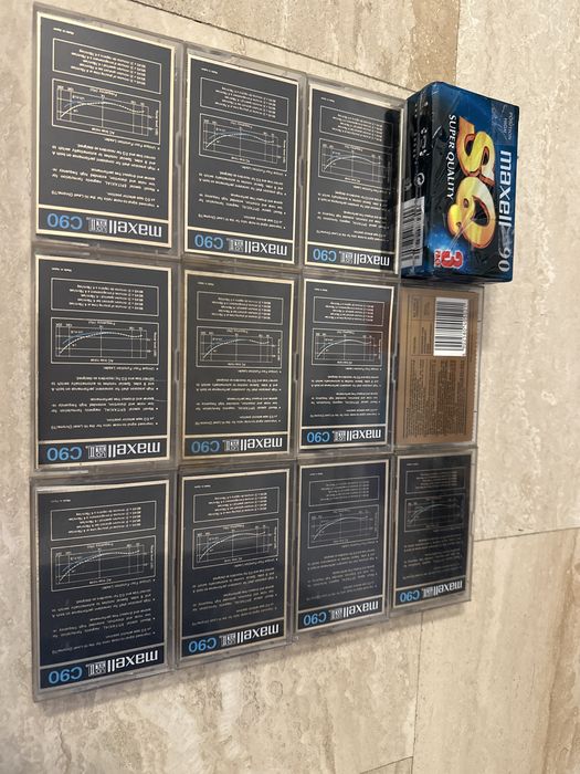 15 casete Maxell Chrome