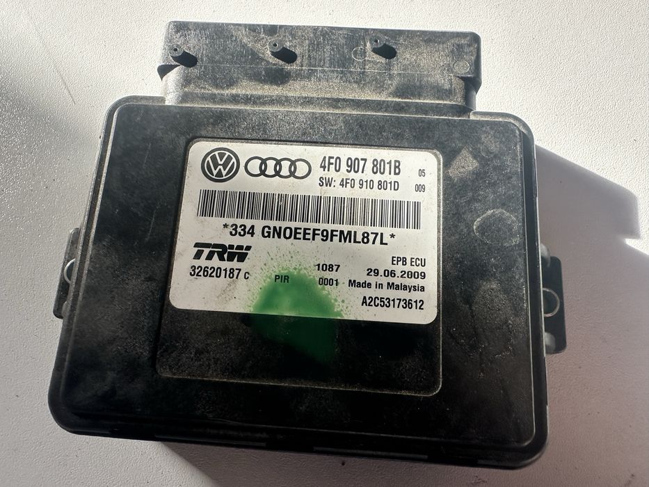 Modul frana mana 4F0907801B Audi A6 4F/C6 [facelift] [2008 - 2011]