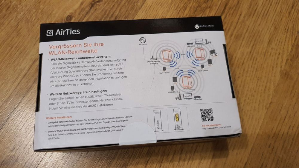 Router Extender AirTies Air 4820 – Wireless bridge

SIGILAT Nou