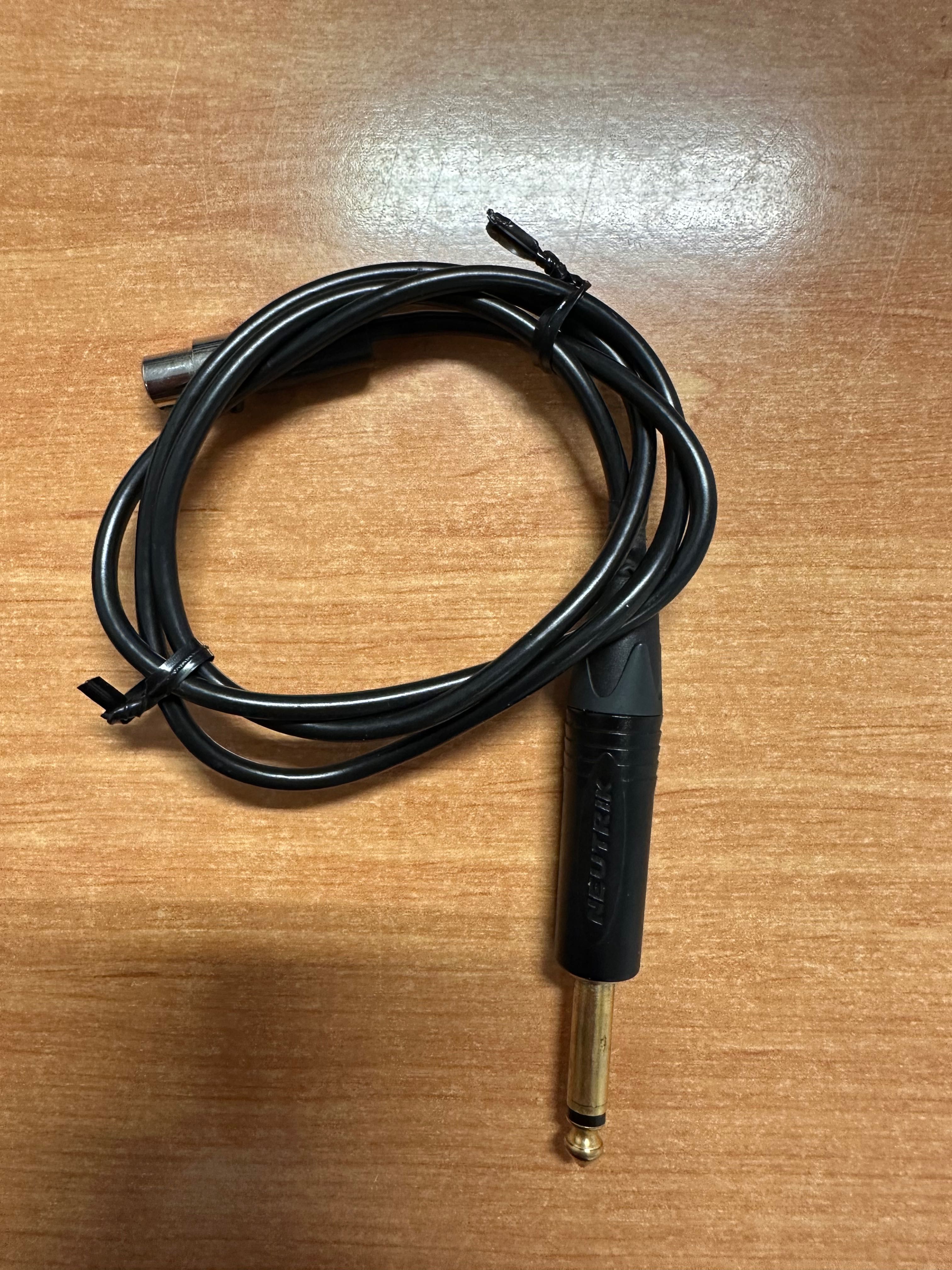 Cablu profesional Shure pentru instrument