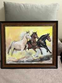 Картина на коне