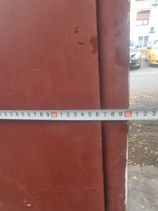 Метална врата с рамка 196*90