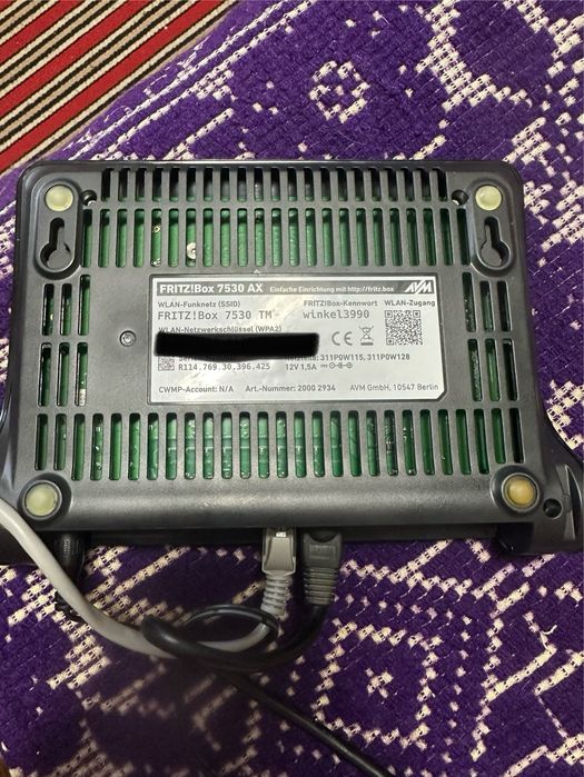 FritzBox 7530 ax - wifi 6