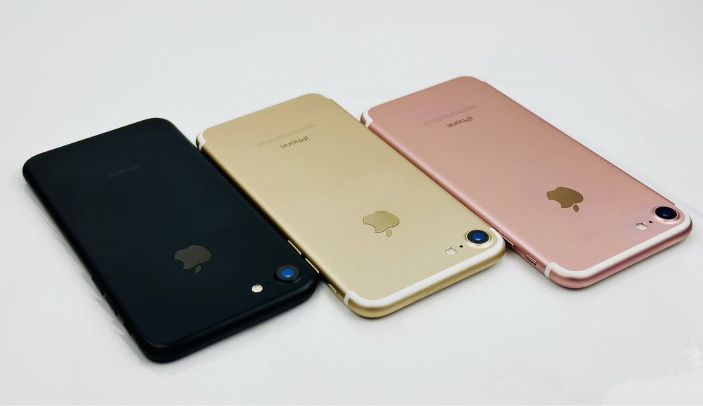 Apple iPhone 7 32GB Matte Black / Gold / Rose Gold Отличен! Гаранция!