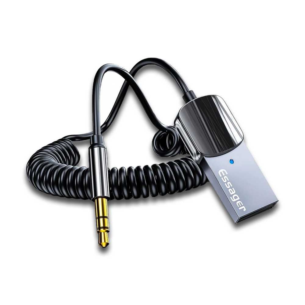AUX кабел Безжичен Bluetooth 5.0 Аудио адаптер за автомобил