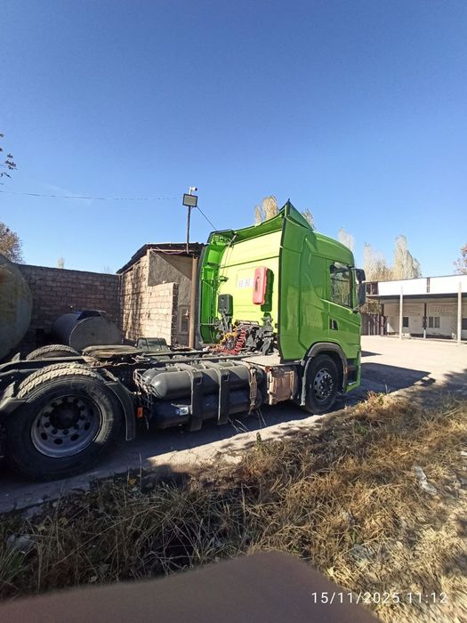 Scania G410 завод метан газ