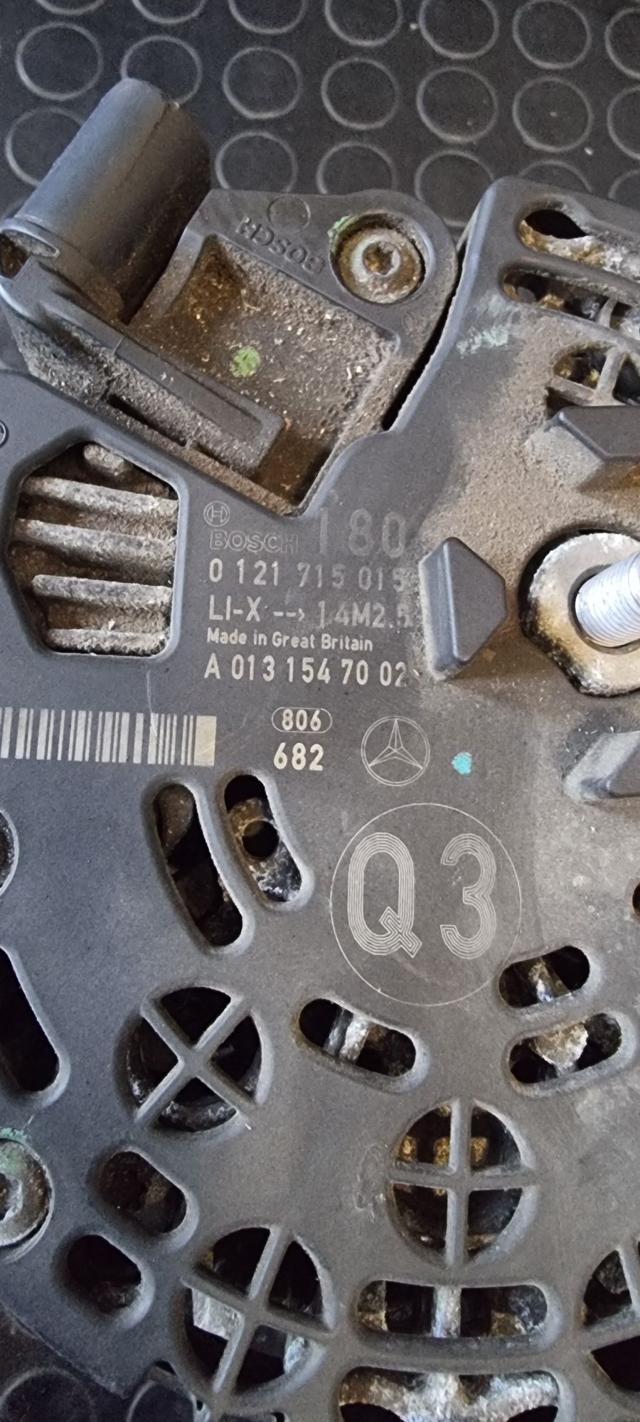 Alternator Mercedes v6 3.0cdi euro 4