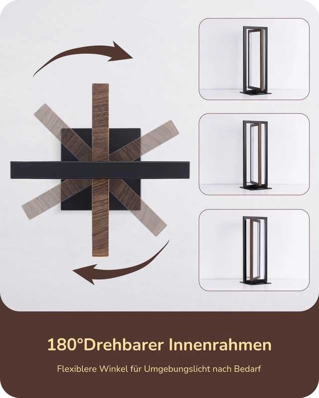 Lampă LED EDISHINE de noptieră/masă cu reglare tactilă a intensității