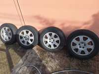 Джанти с летни гуми за Ауди 5х110 15 цола