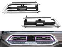 Grilă Centrală Ventilatie Climă Aer Chrome BMW X5 X6 X7 G05 G06 G07