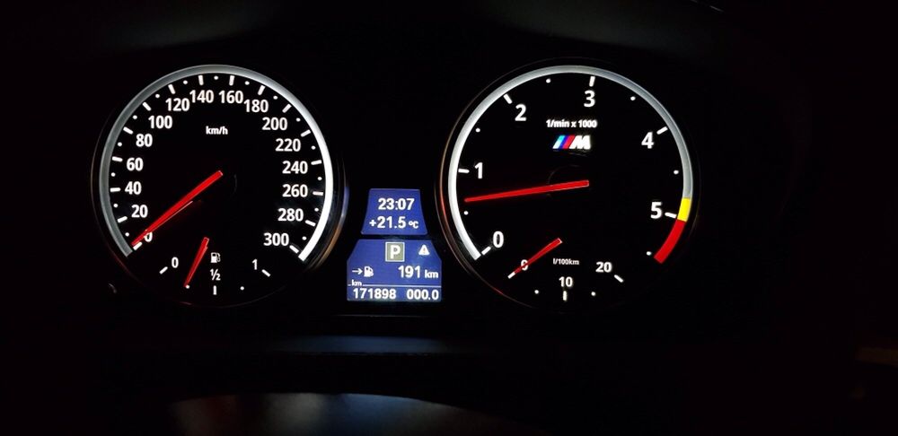 M километраж за BMW дизайнерски циферблати смяна на светодиоди и цвят