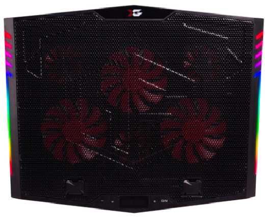 Охлаждающая подставка для ноутбука X-Game X7, 19" (Чёрный)
