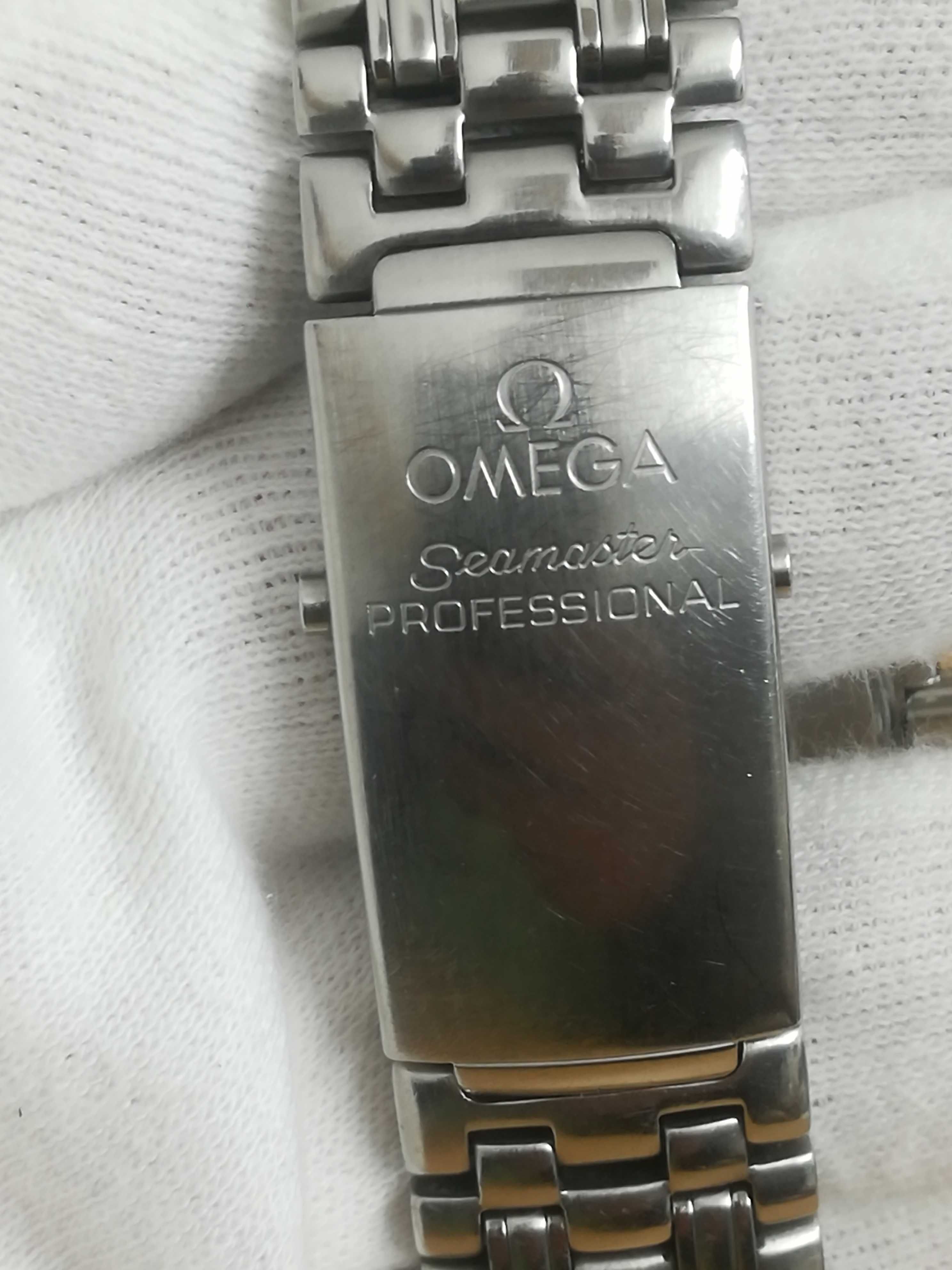 Ω OMEGA Seamaster Professional 300m, James Bond, Silver,кварц-оригинал