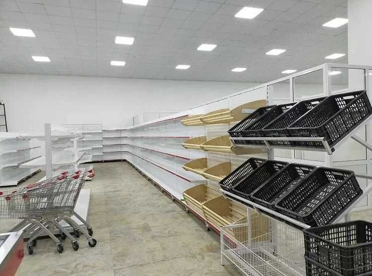 Торговые стеллажи полки для магазинов в рассрочку