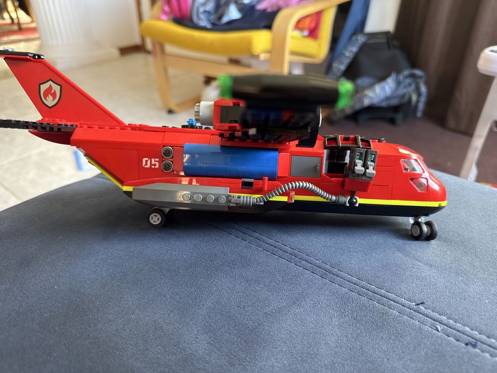 Lego City самолет 6+ сглобен