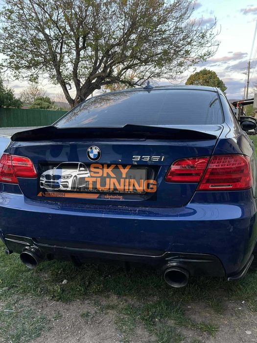 Дифузьор за бмв е92 / добавка за задна броня бмв е92 / bmw e92 с щипки
