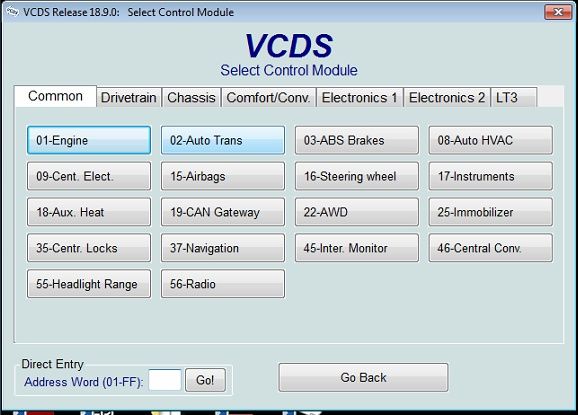 VCDS vag com 19.6