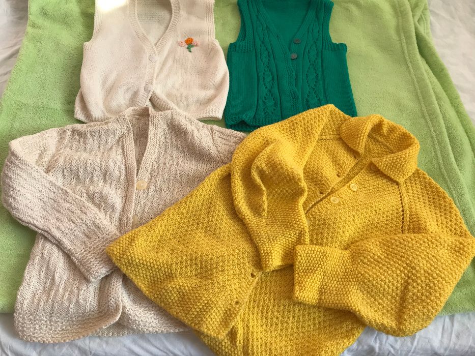 Плетена Бебешка Блуза Бебешки комплекти Рокля Бебешки терлици