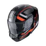 Casca moto Flip-up Scorpion Exo-930 Evo Ardens Metallic Black-Red