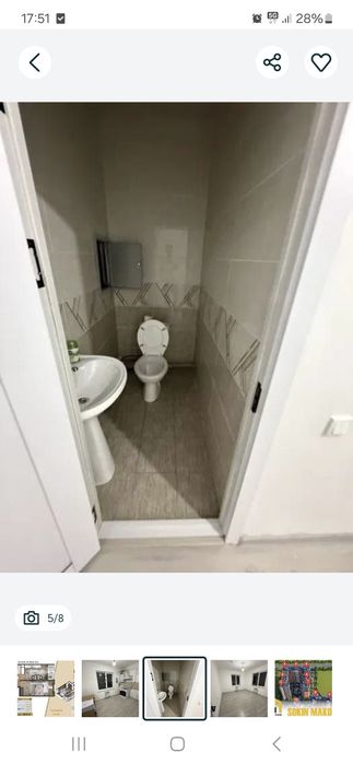 Ipoteka kredit va Subsidiya bor. 1 xonali, Sokin Makon 36,9m2, 1/10/16