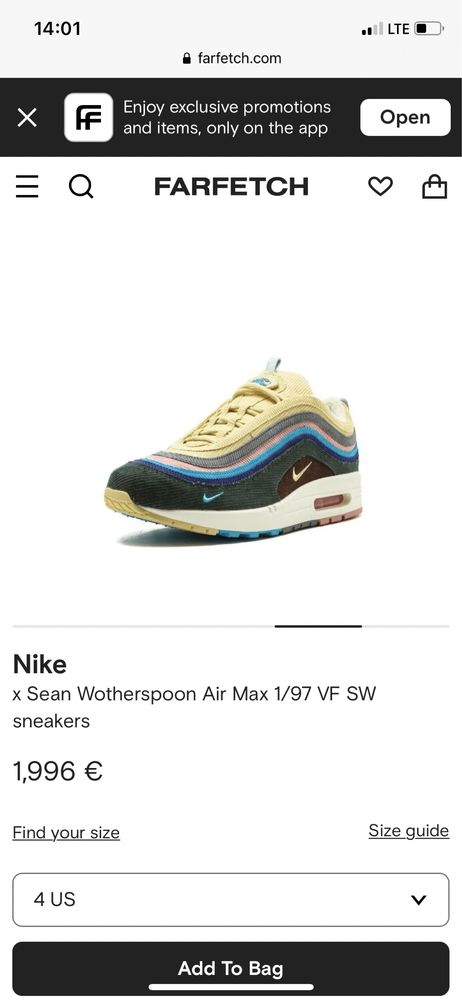 Promotie…Adidas Nike MAX colecția limitată Sean Wotherspoon