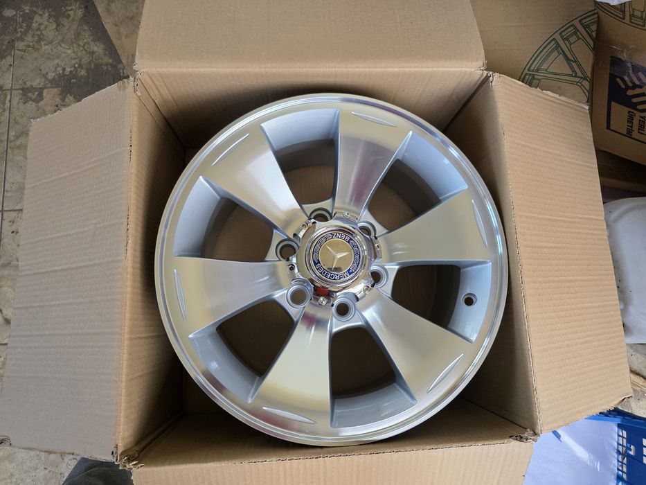 Jante de aliaj pentru Mercedes spinter pe 16 marca rc wheels model 191