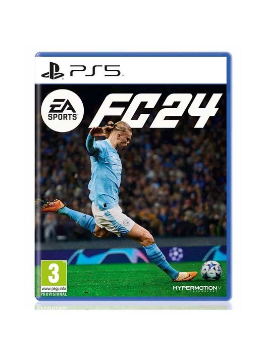 диск с игрой FC24 на PS5