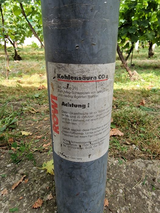 Butelie ROWI, oxigen 2,7 litri co2