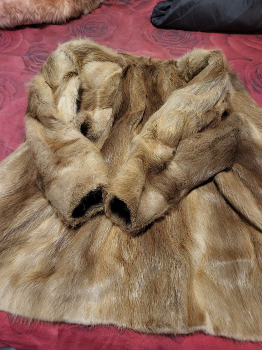 Зимно палто от лисица