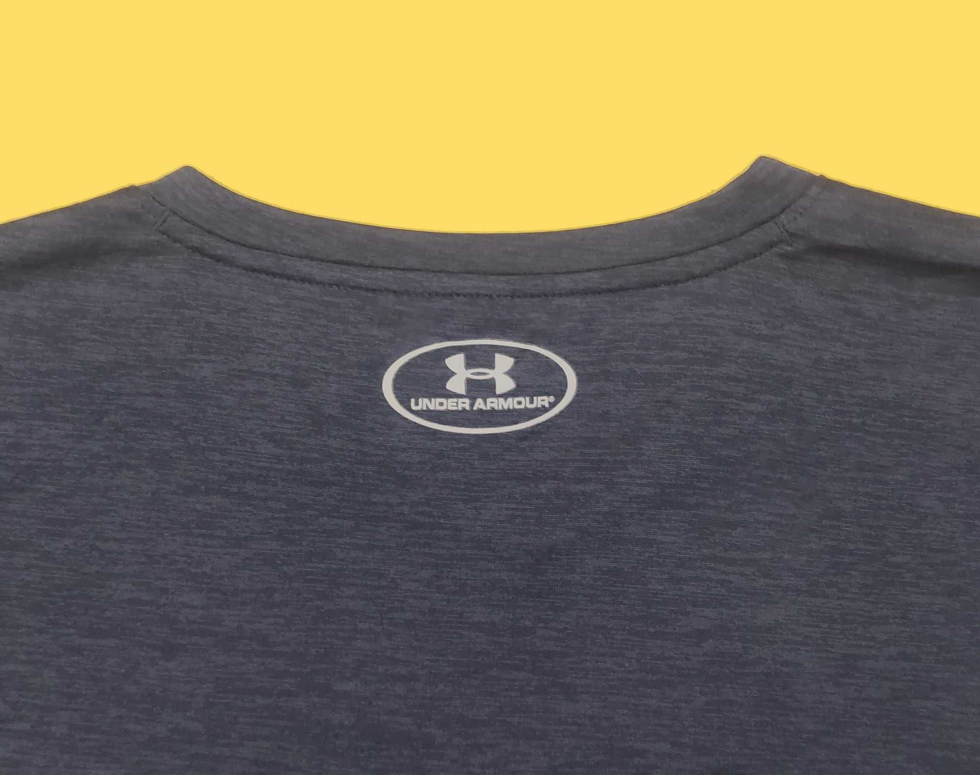 Tricou Under Armour Heat Gear Navy Blue