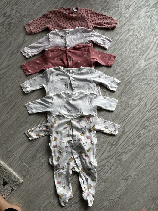 6 buc salopeta tip pijama 1-3 luni