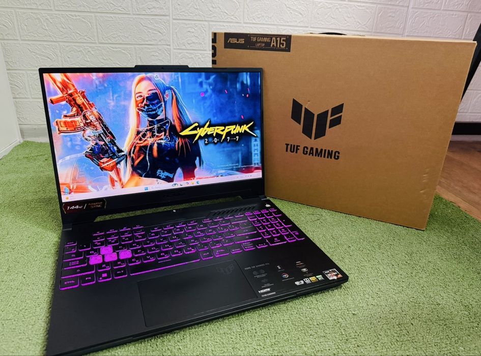 Игровой ASUS TUF Gaming Core i5-10300H/GTX1650/8GB/SSD512GB/144Hz