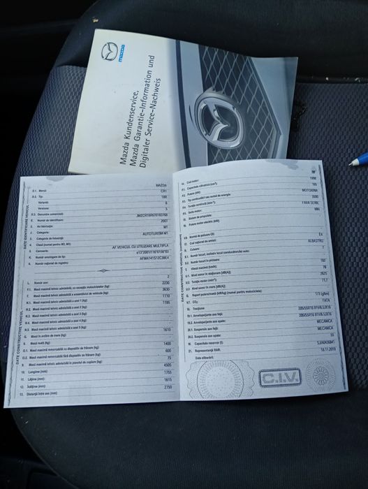 Mazda 5 Diesel piese