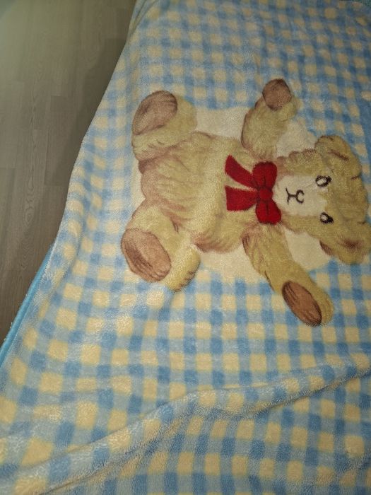 Плед детский  140×100 примерно