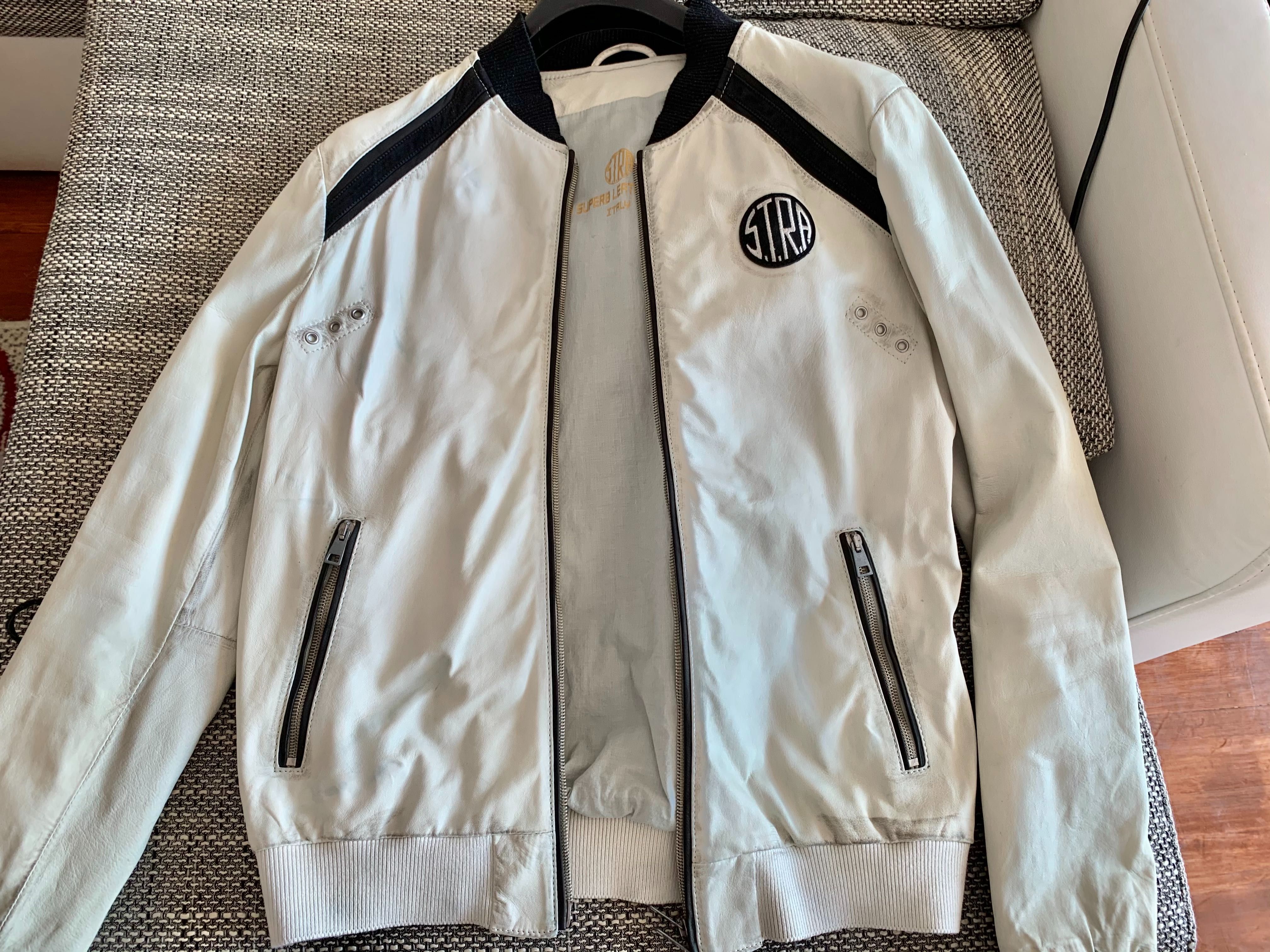 Кожено яке - leather jacket STRA Italy