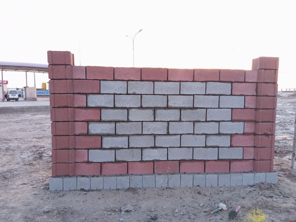 Шлакаблок. 20×40