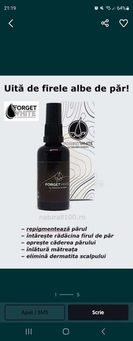 Forget white 100 ml