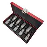 Trusa Chei Spline 9 Piese, 1/2", Otel CR-V, M 4-M 16
