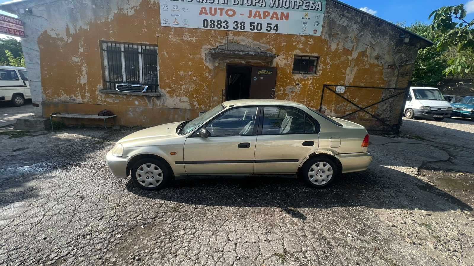 На части Honda Civic 6 японка седан 4-врати D14Z2 Хонда Сивик 1998г.