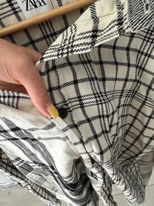 Cămașă în carouri, barbati, Zara, XL