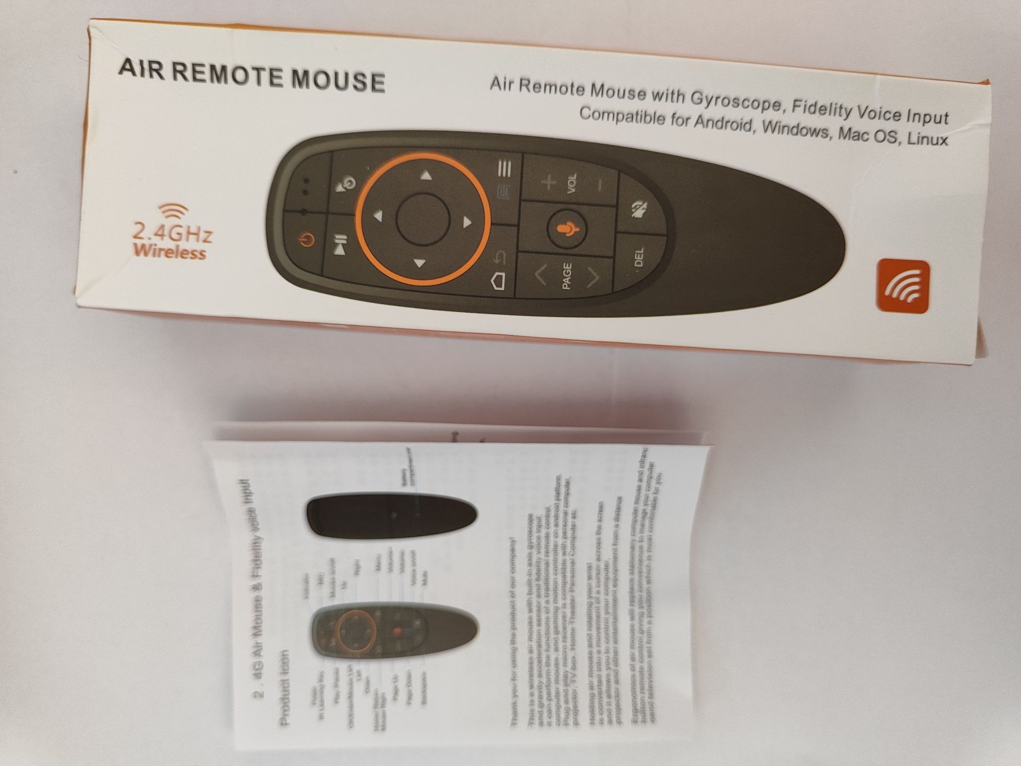 2.4G Fly Air Mouse G10S  гласово дистанционно управление обучаващо