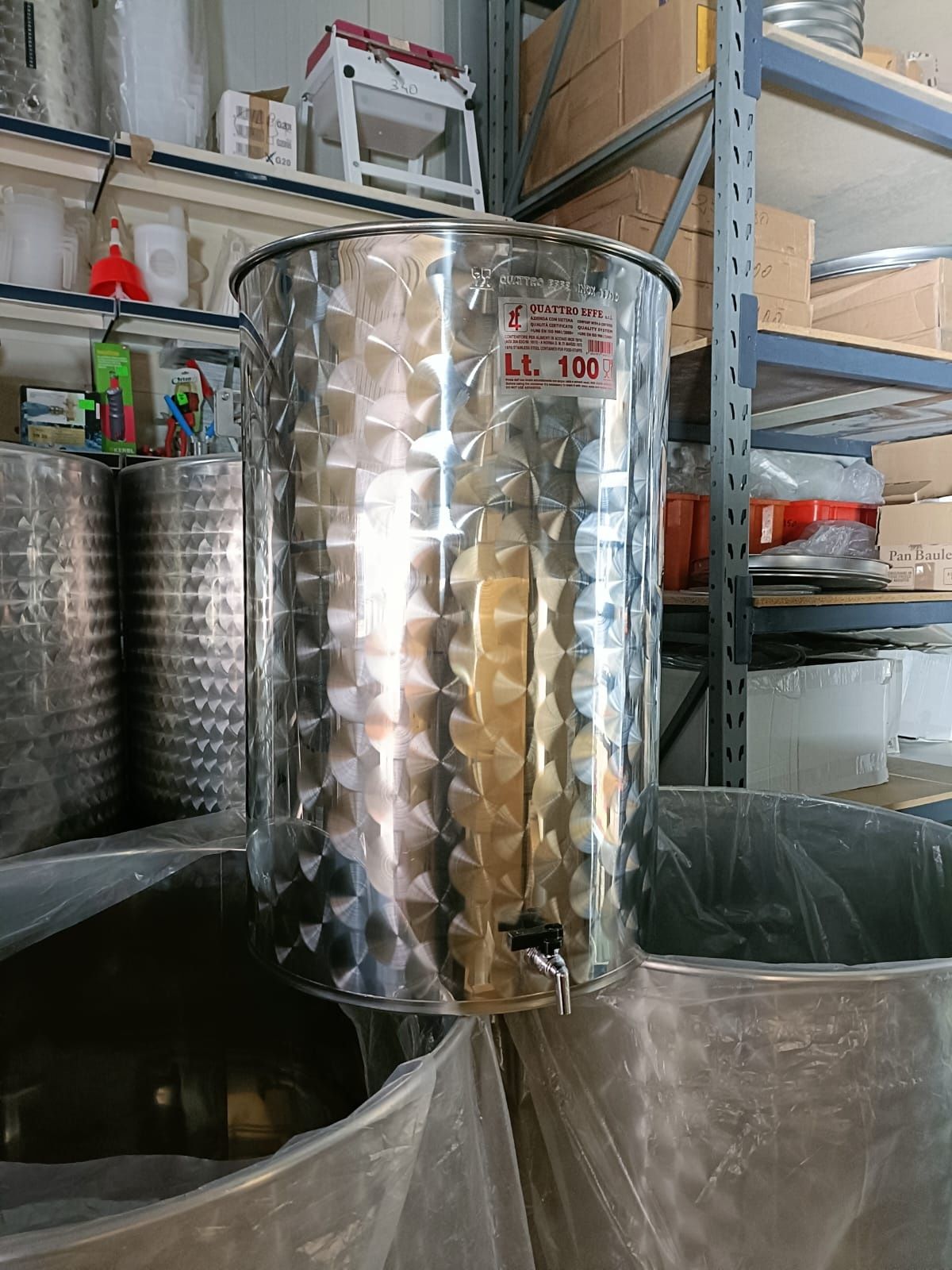 Butoi inox alimentar asi 304