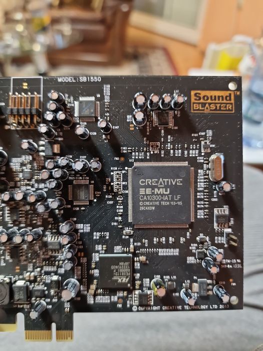 Creative Sound Blaster Z PCI-E placă sunet SB1550 24bit 192kHz