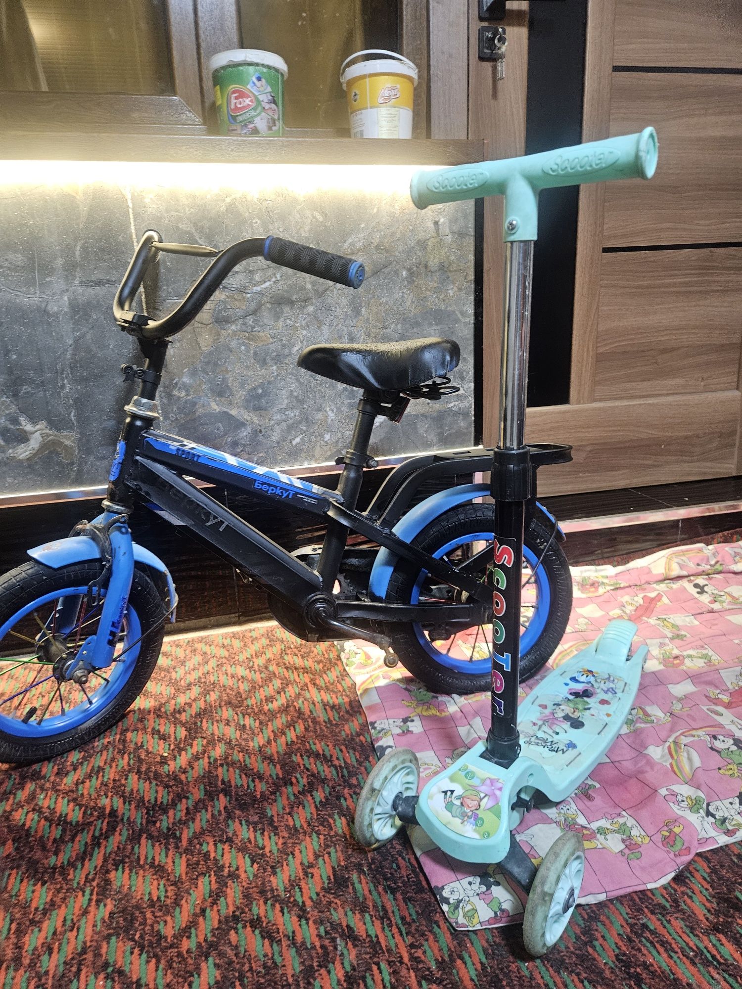 Velosiped Bercut 16vs Scooter