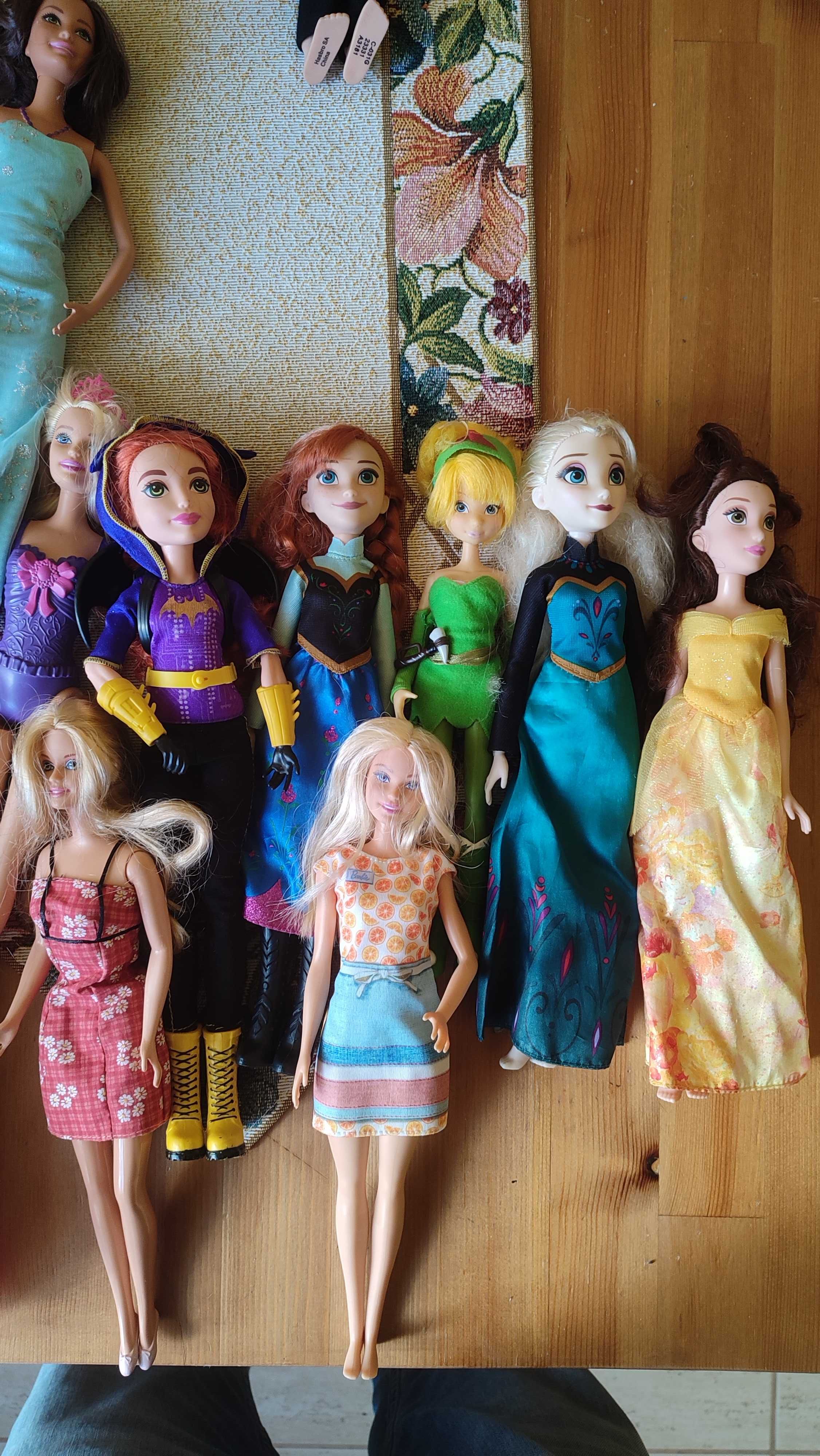 Păpuși Barbie Tinkerbell Elsa si Ana frozen