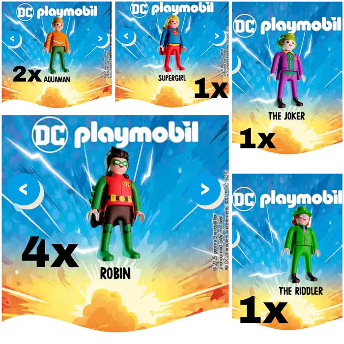 Kinder DC playmobile фигурки