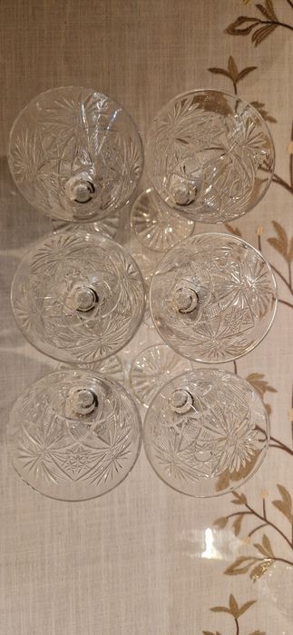 Советский хрусталь - фужеры