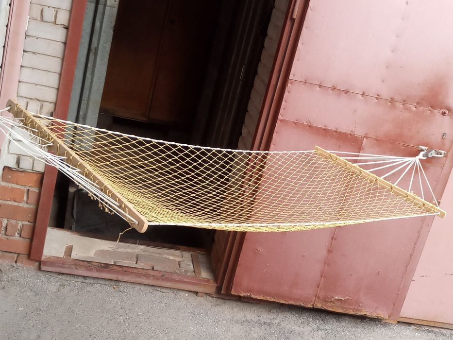 Гамак зеленый в отличном состоянии